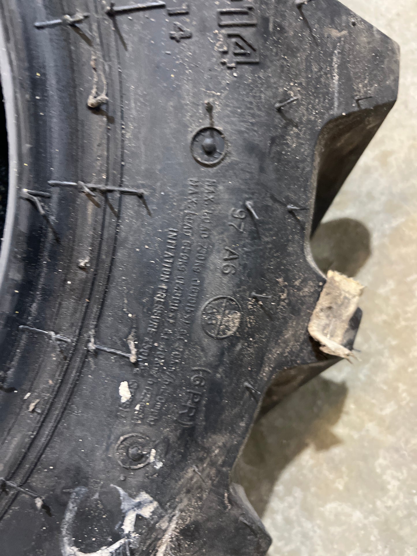 7-14 (180/95-14) Galaxy Agri Trac II TL #5262