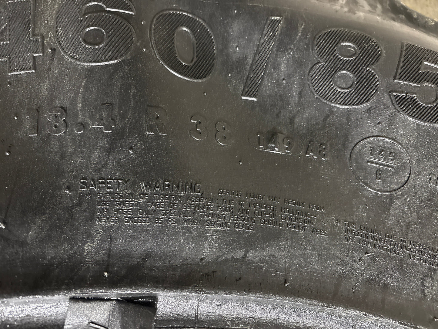 460/85R38 (18.4R38) MITAS AC85 #5822