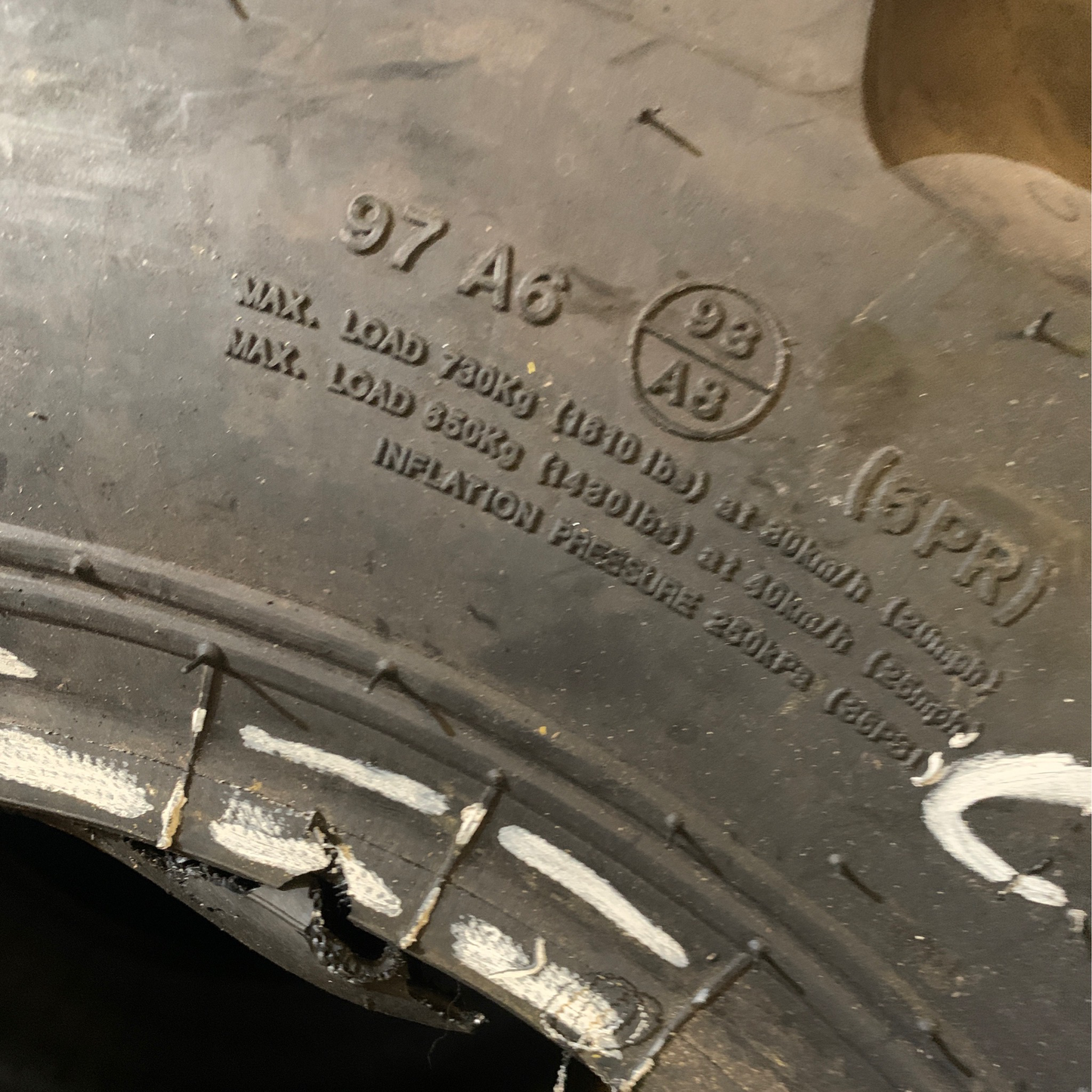 7-14 (180/95-14) GALAXY AGRI TRAC II #8234