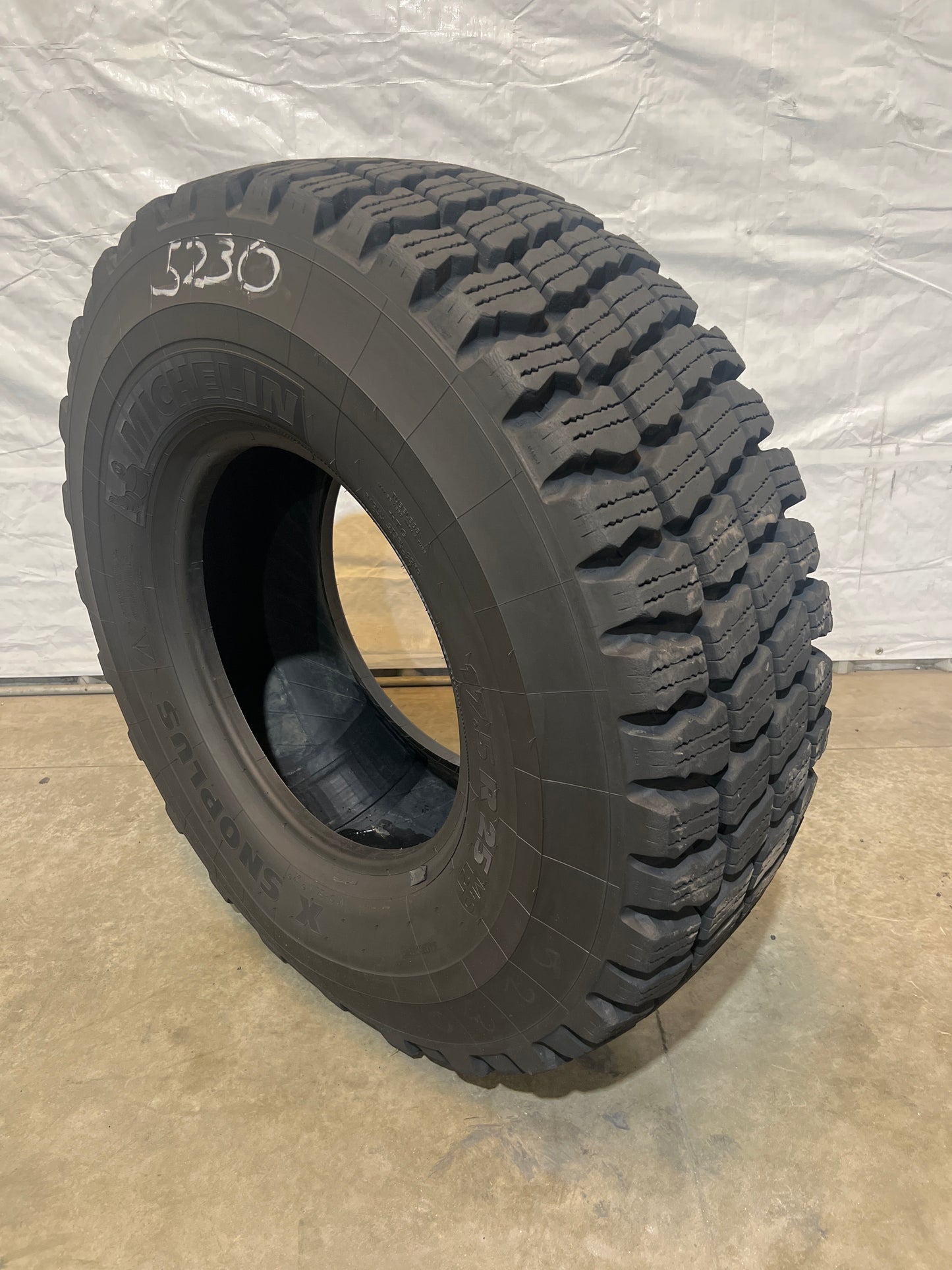 17.5R25 MICHELIN X SNOPLUS TL #5230