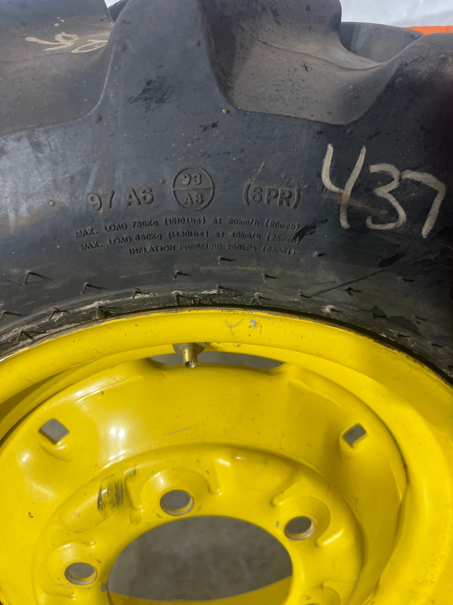 7-14 (180/95-14) GALAXY AGRITRAC II #4371