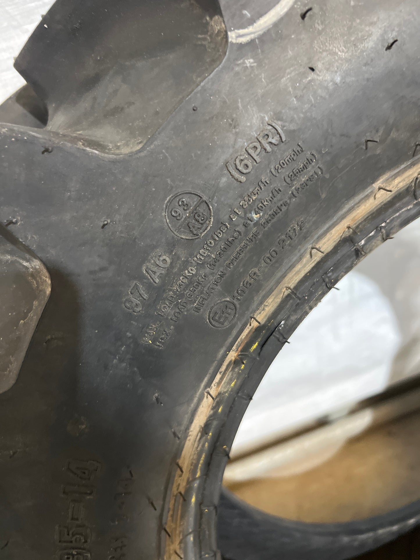 7-14 (180/95-14) Galaxy Agri Trac II TL