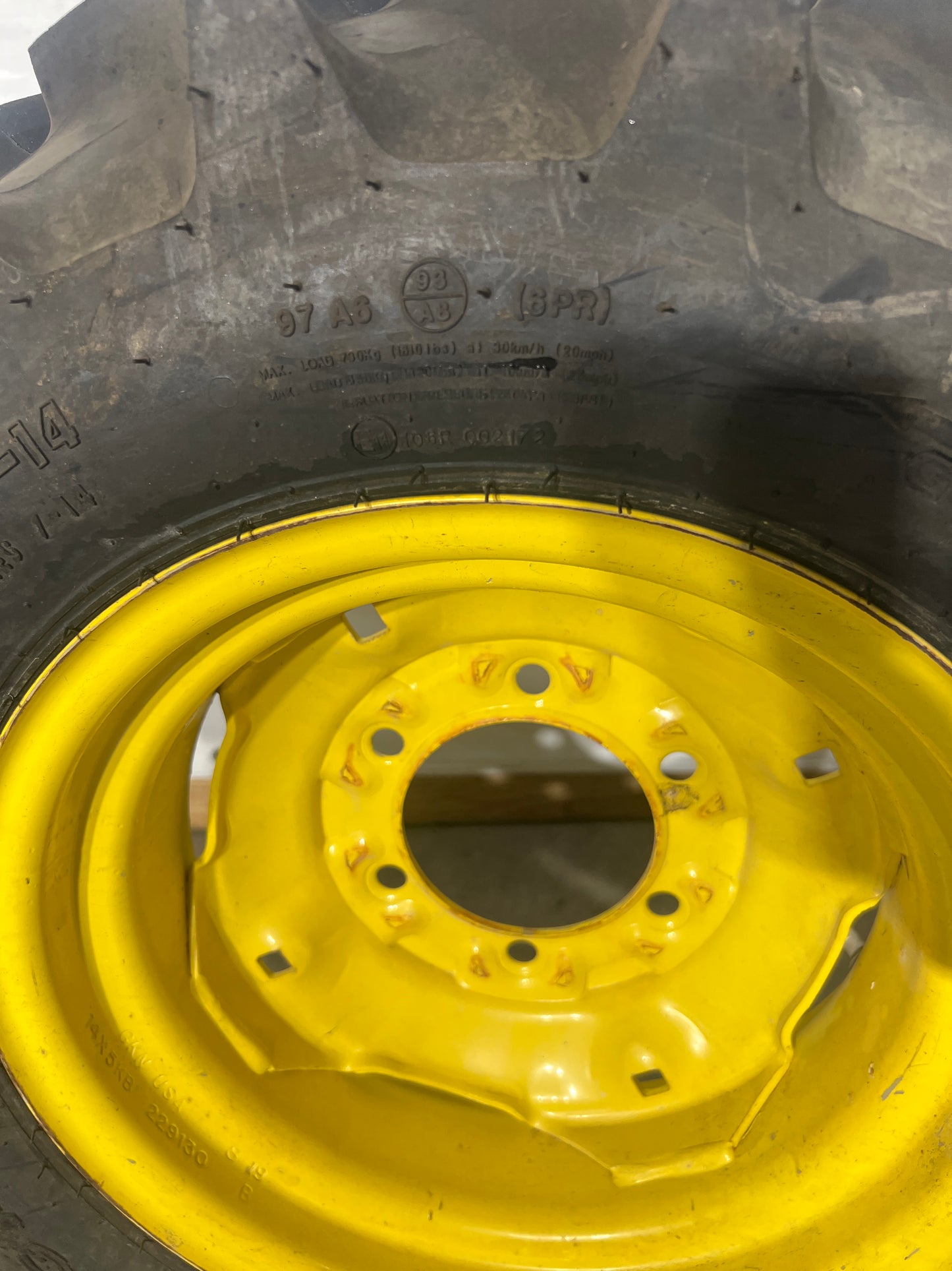 7-14 (180/95-14) GALAXY AGRITRAC II #6647