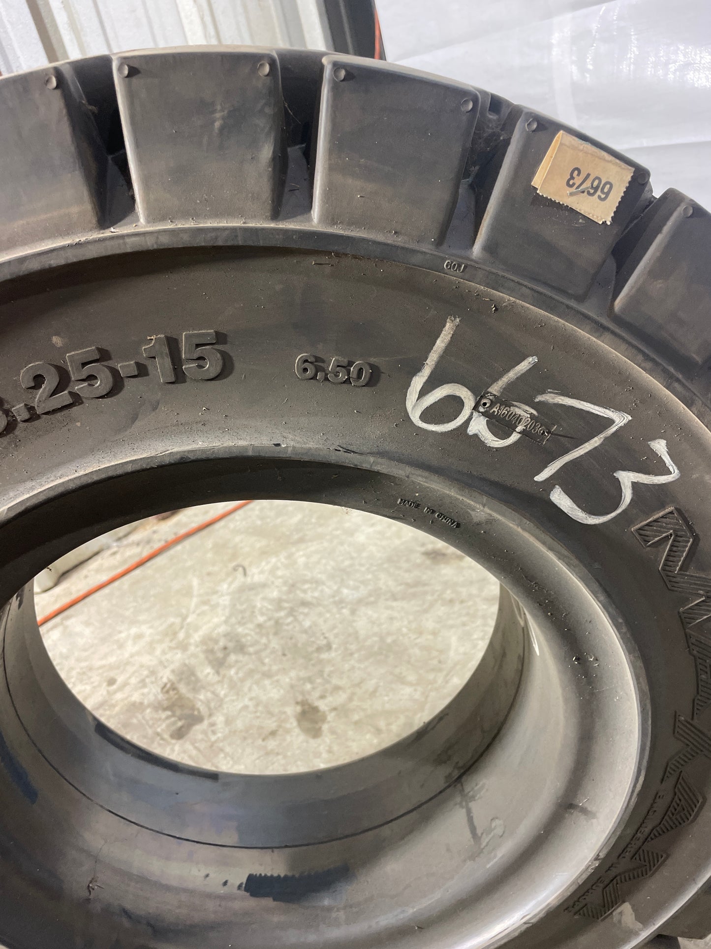 8.25-15 MAXAM MS 701 SOLID #6673