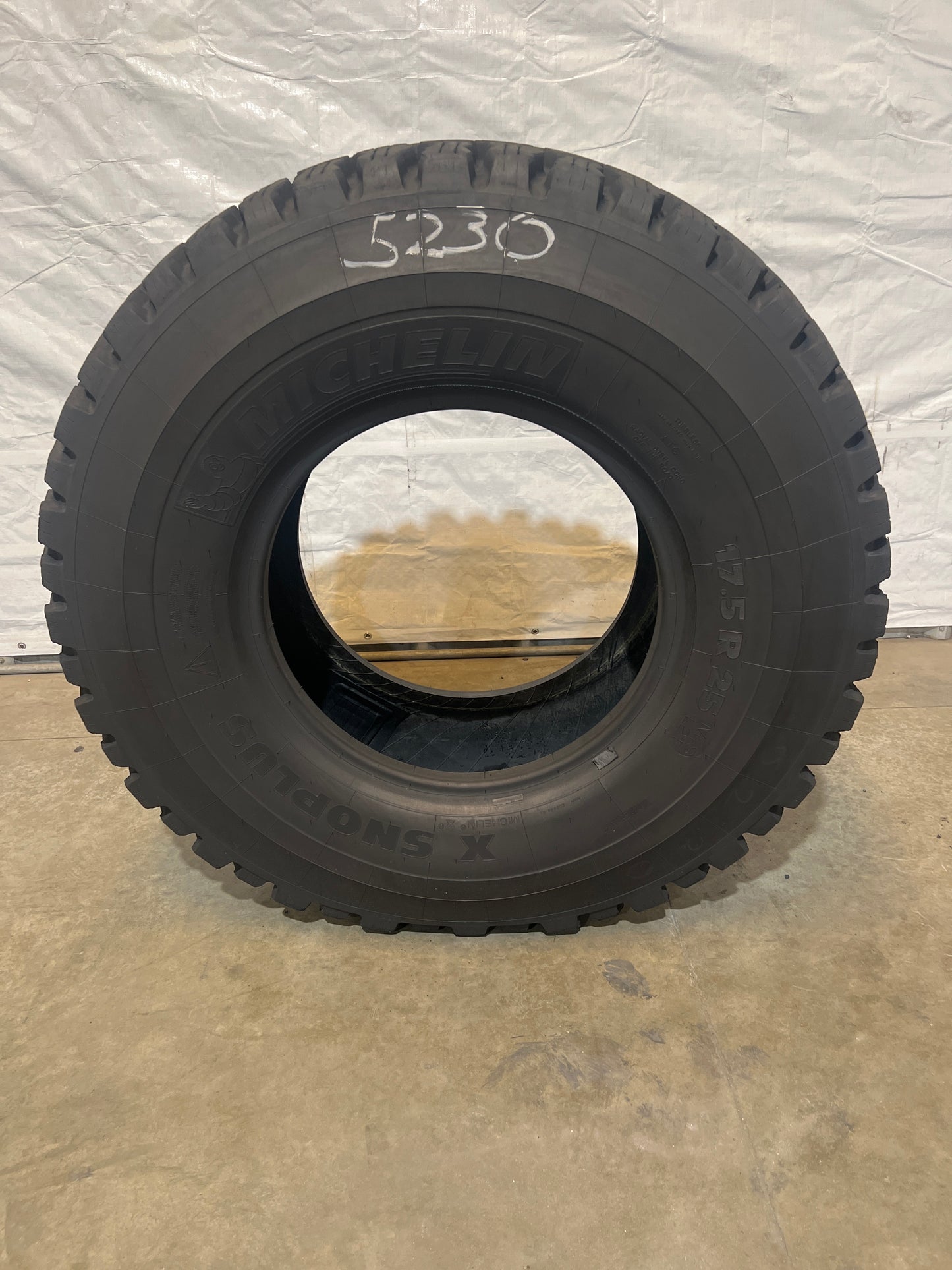 17.5R25 MICHELIN X SNOPLUS TL #5230