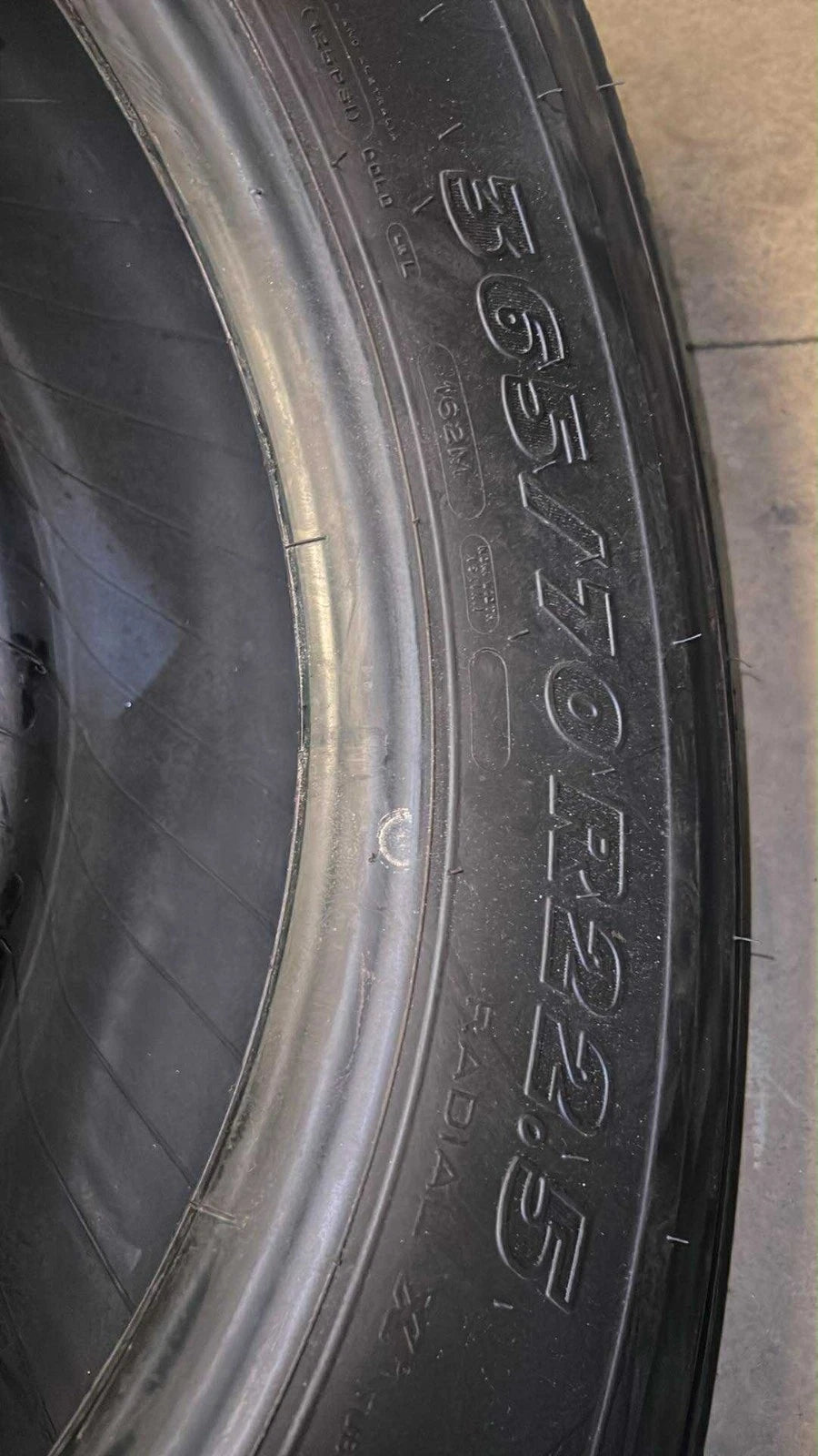 365/70R22.5 MICHELIN XZA STEER TIRES #5467
