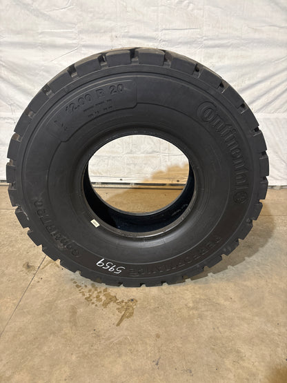 12.00R20 CONTINENTAL PERFORMANCE CONTI RT20 #5959