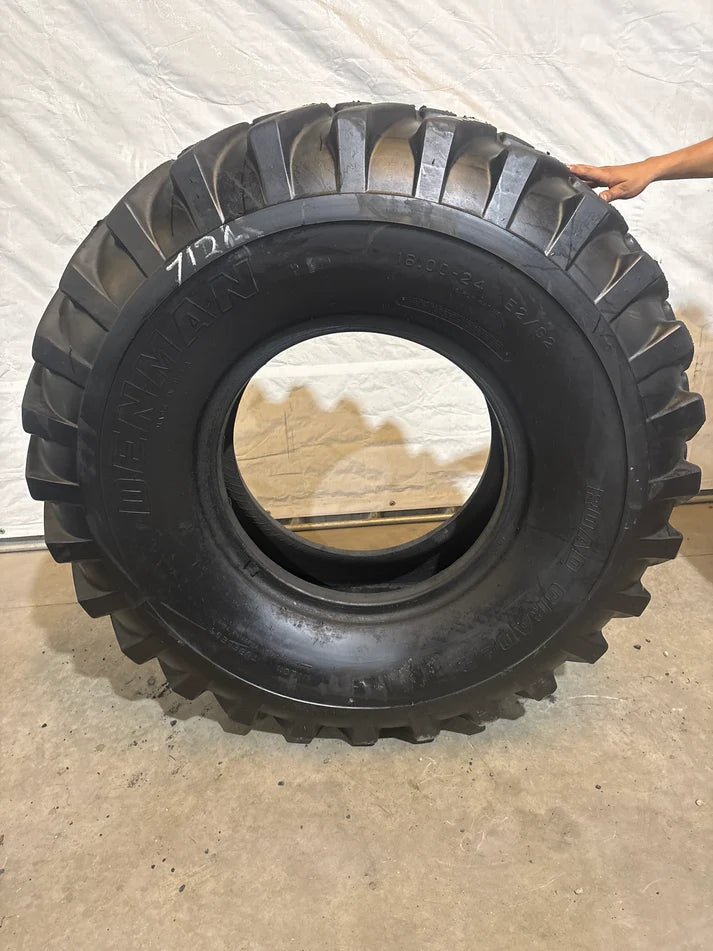 16.00-24 DENMAN ROAD GRADER 16 PLY #7126