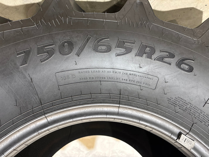 750/65R26 GOODYEAR OPTI TRAC #5857