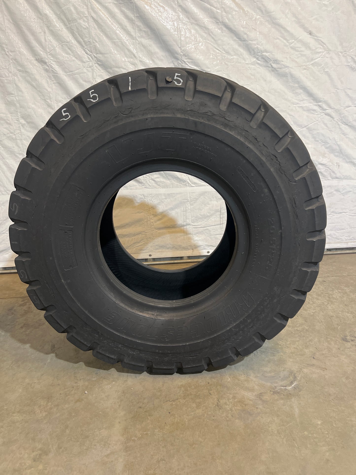 20.5R25 BRIDGESTONE VJT #5515