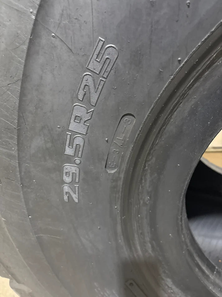 29.5R25 FIRESTONE VERSA BUILT ALL PURPOSE E-3/L-3 LOADER TIRE #5991