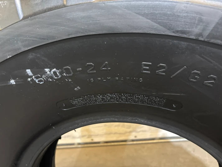 16.00-24 DENMAN ROAD GRADER 16 PLY #7129