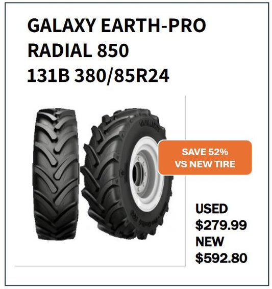 380/85R24 GALAXY EARTH-PRO RADIAL 850 #2019