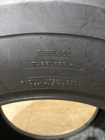 17.5R25 MICHELIN XTLA LOADER/DOZER TIRE #7047