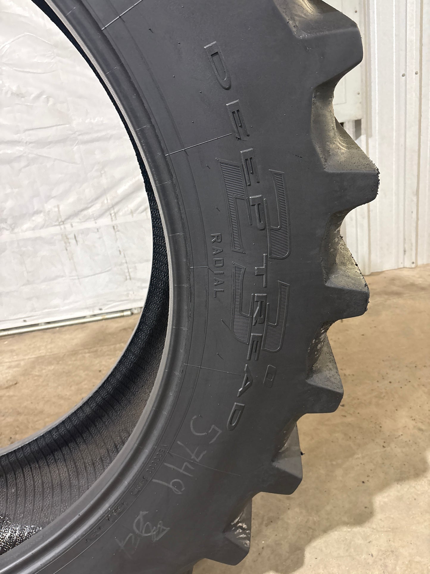 480/80R50 FIRESTONE DEEP TREAD 23° R-1W 159B AG TIRE #5749