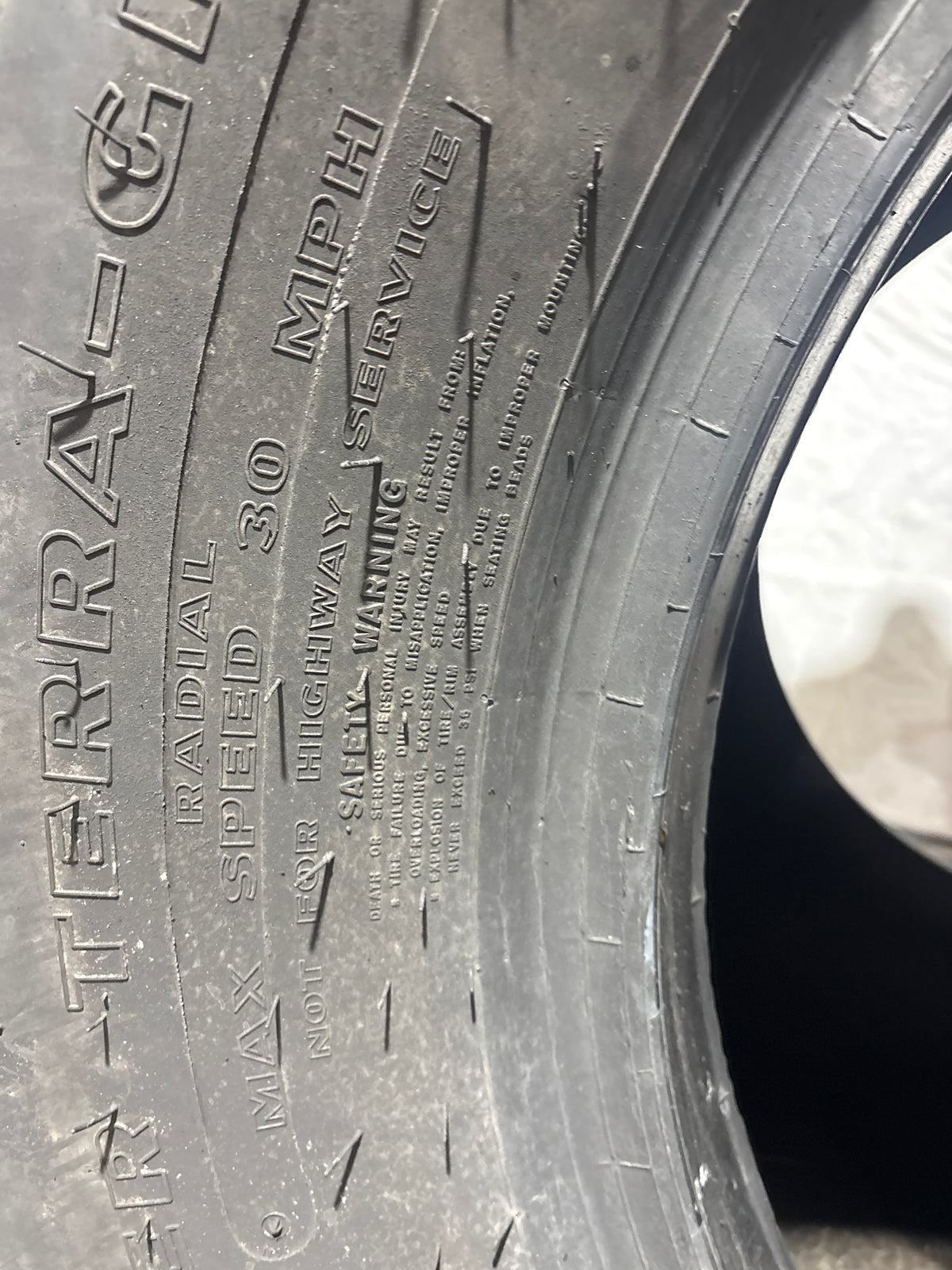 1050/50R32 Goodyear Terra Tire #7254