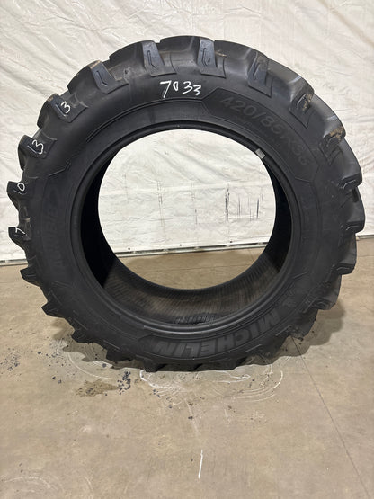 420/85R38 (REPLACES 16.9R38) MICHELIN AGRI BIB II #7033