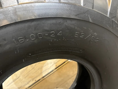 16.00-24 DENMAN ROAD GRADER 16 PLY #7126