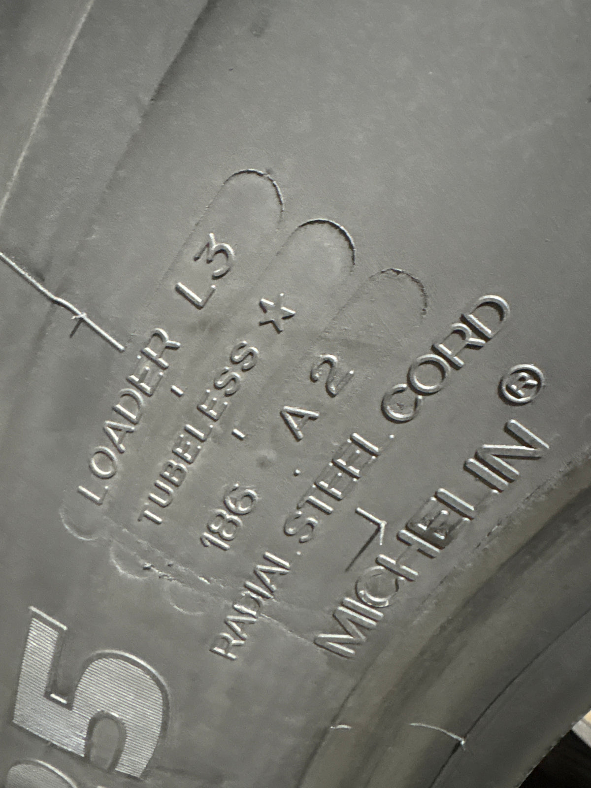 20.5R25 MICHELIN XHA2 #7243