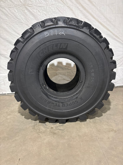 29.5R25 MICHELIN X-SUPER TERRAIN ARTICULATED DUMP TRUCK TIRE #5712