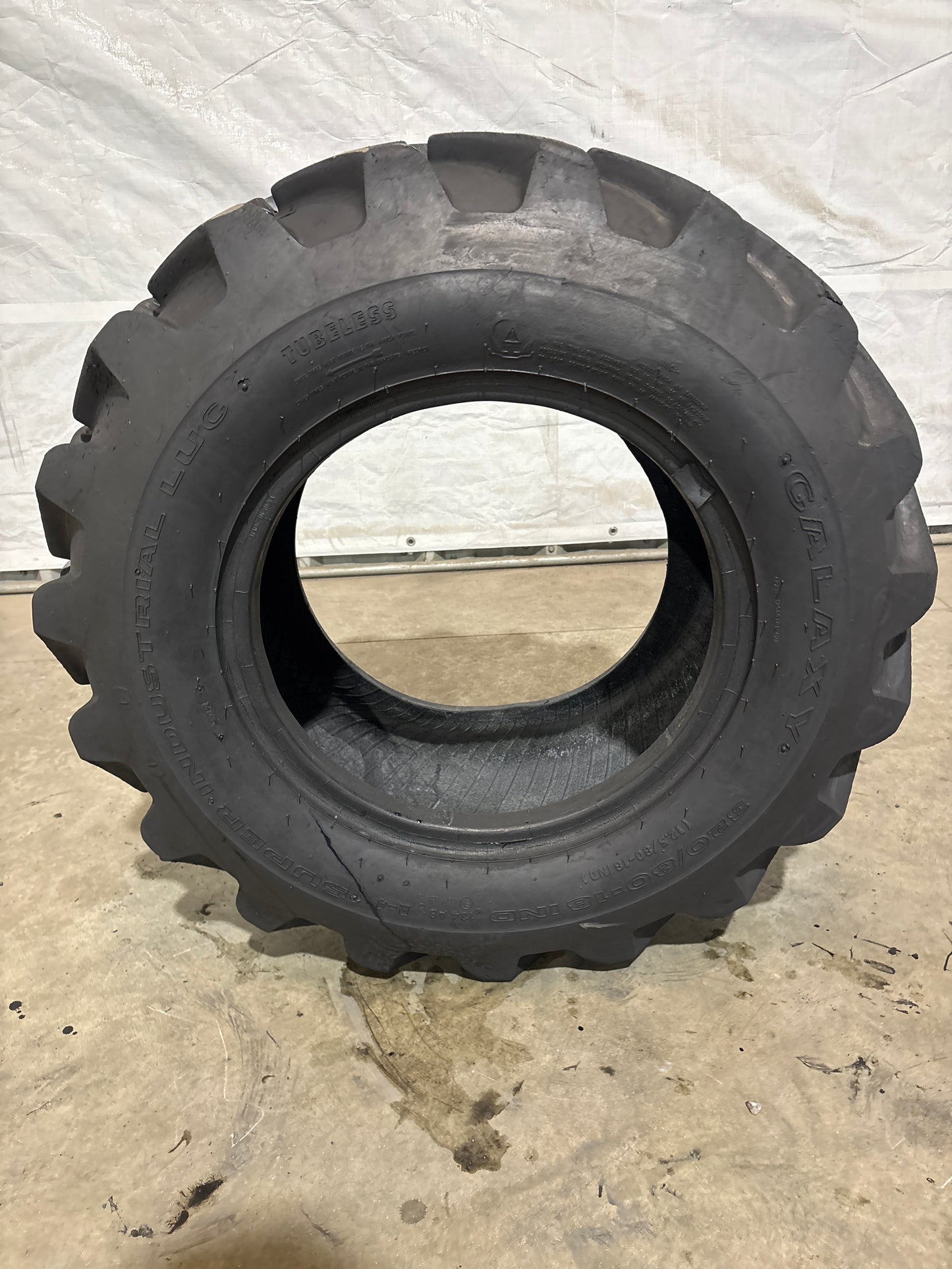 12.5/80-18 (320/80-18) Galaxy Super Industrial Lug #5602