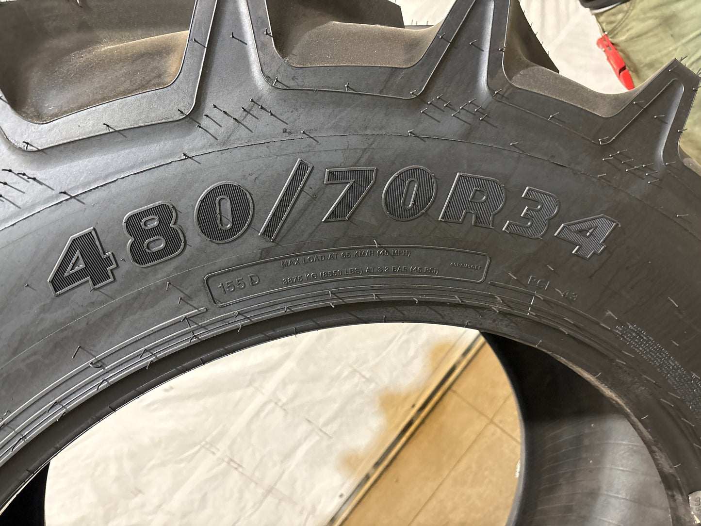 480/70R34 GOODYEAR OPTI TRAC #5860