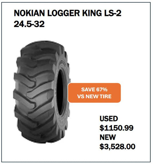 24.5-32 NOKIAN LOGGER KING #5169