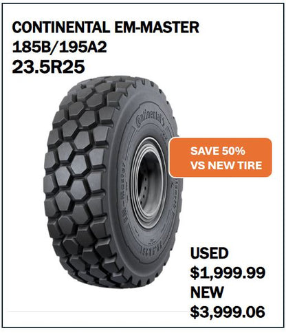 23.5R25 CONTINENTAL EM-MASTER #5446