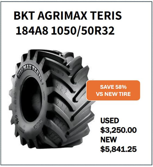 1050/50R32 BKT AGRIMAX TERIS #5519