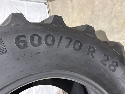 600/70R28 CONTINENTAL TRACTOR MASTER #5622