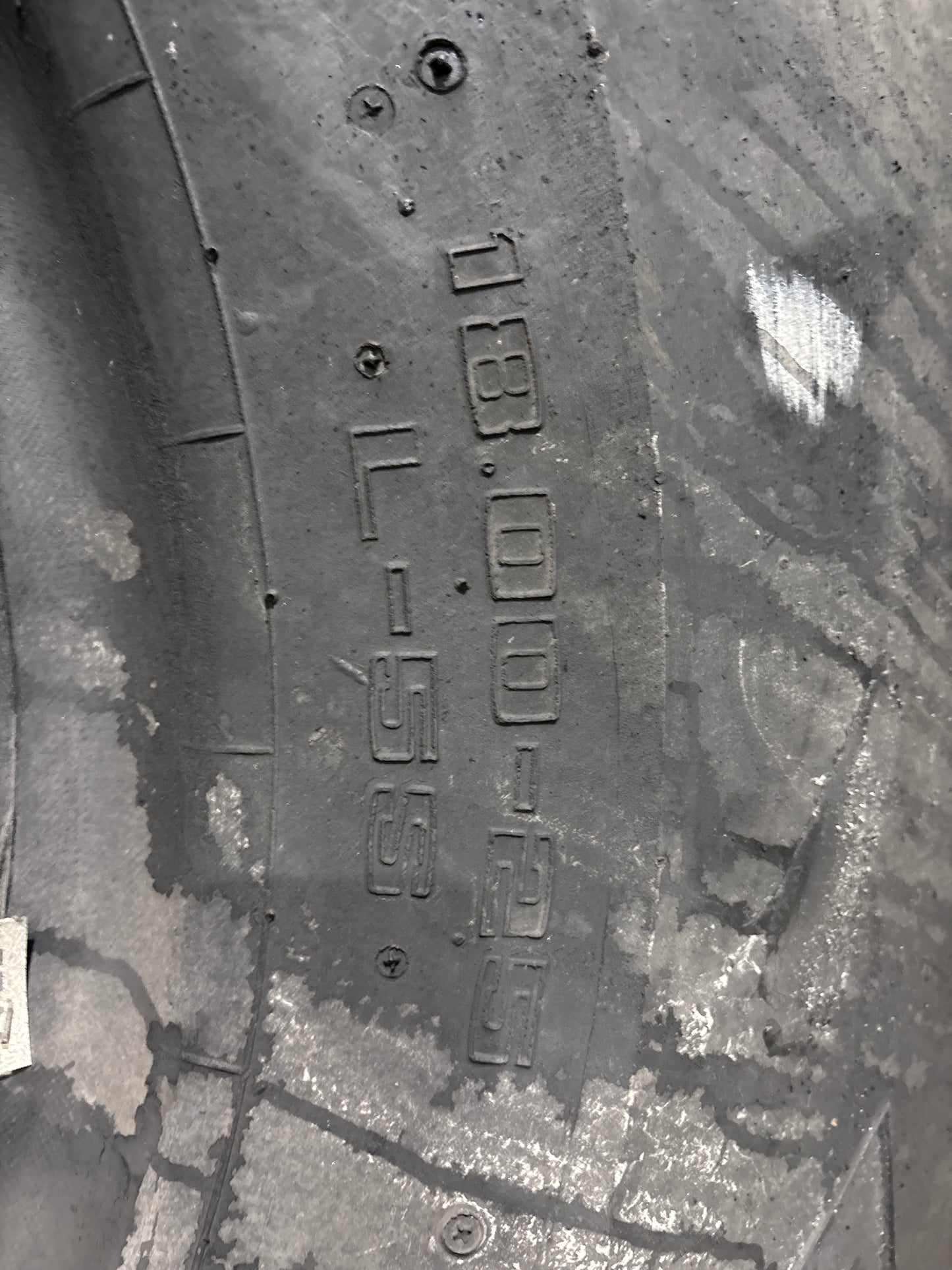 18.00-25 GOODYEAR SMO-5C L5S 6S LOADER TIRE #5744