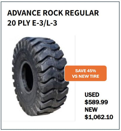 20.5-25 ADVANCE ROCK REGULAR 20 PLY #6068