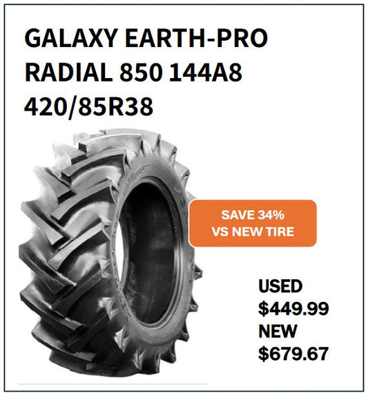 420/85R38 GALAXY EARTH-PRO RADIAL 850 #6238