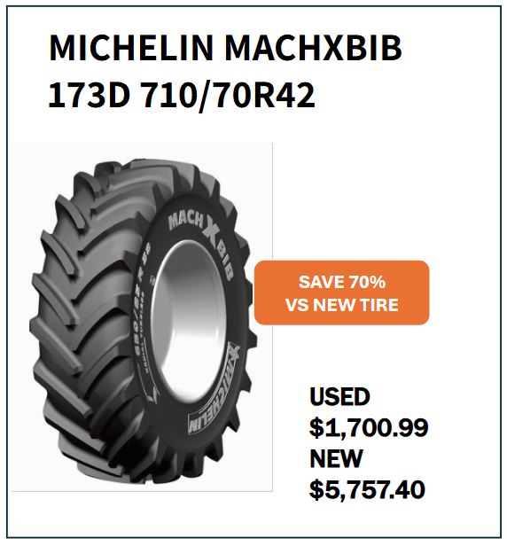 710/70R42 MICHELIN MACHXBIB #6560