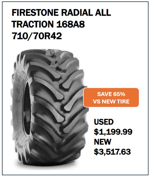 710/70R42 FIRESTONE RADIAL ALL TRACTION #6750