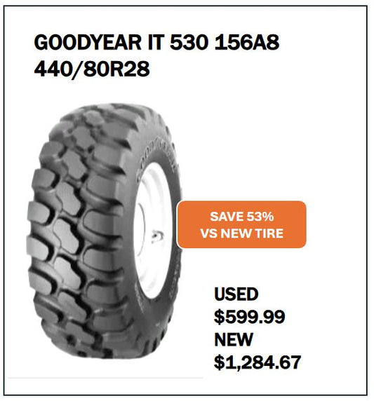 440/80R28 GOODYEAR IT530 #6895