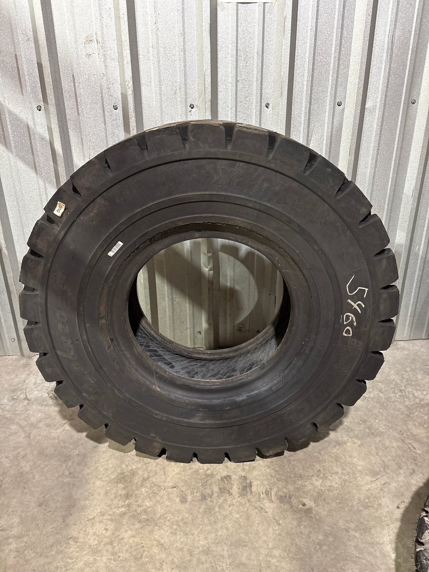 12.00R20 MICHELIN STABIL'X XZM RADIAL FORKLIFT TIRE #5460
