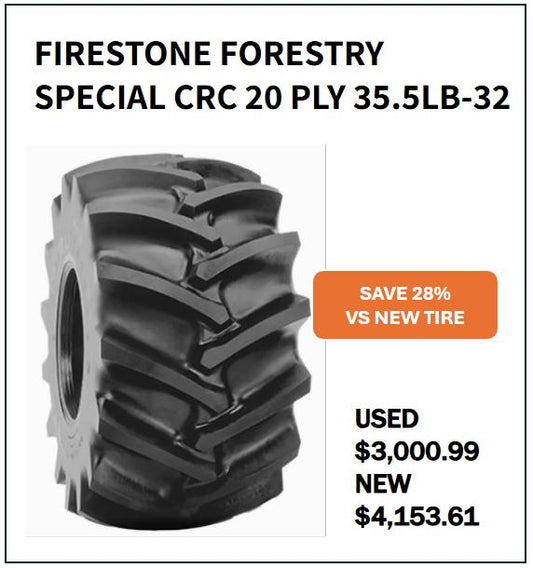 DH 35.5LB-32 FIRESTONE FORESTRY SPECIAL CRC #7017
