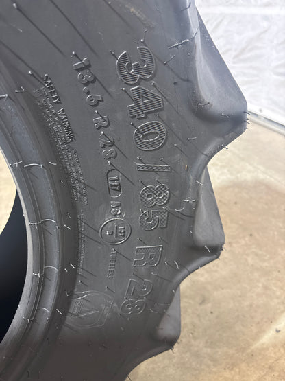 340/85R28 (REPLACES 13.6R28) MITAS AC85  #7225