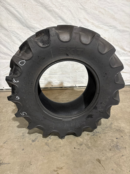 380/85R24 (14.9R24) BKT AGRIMAX RT855 #5680