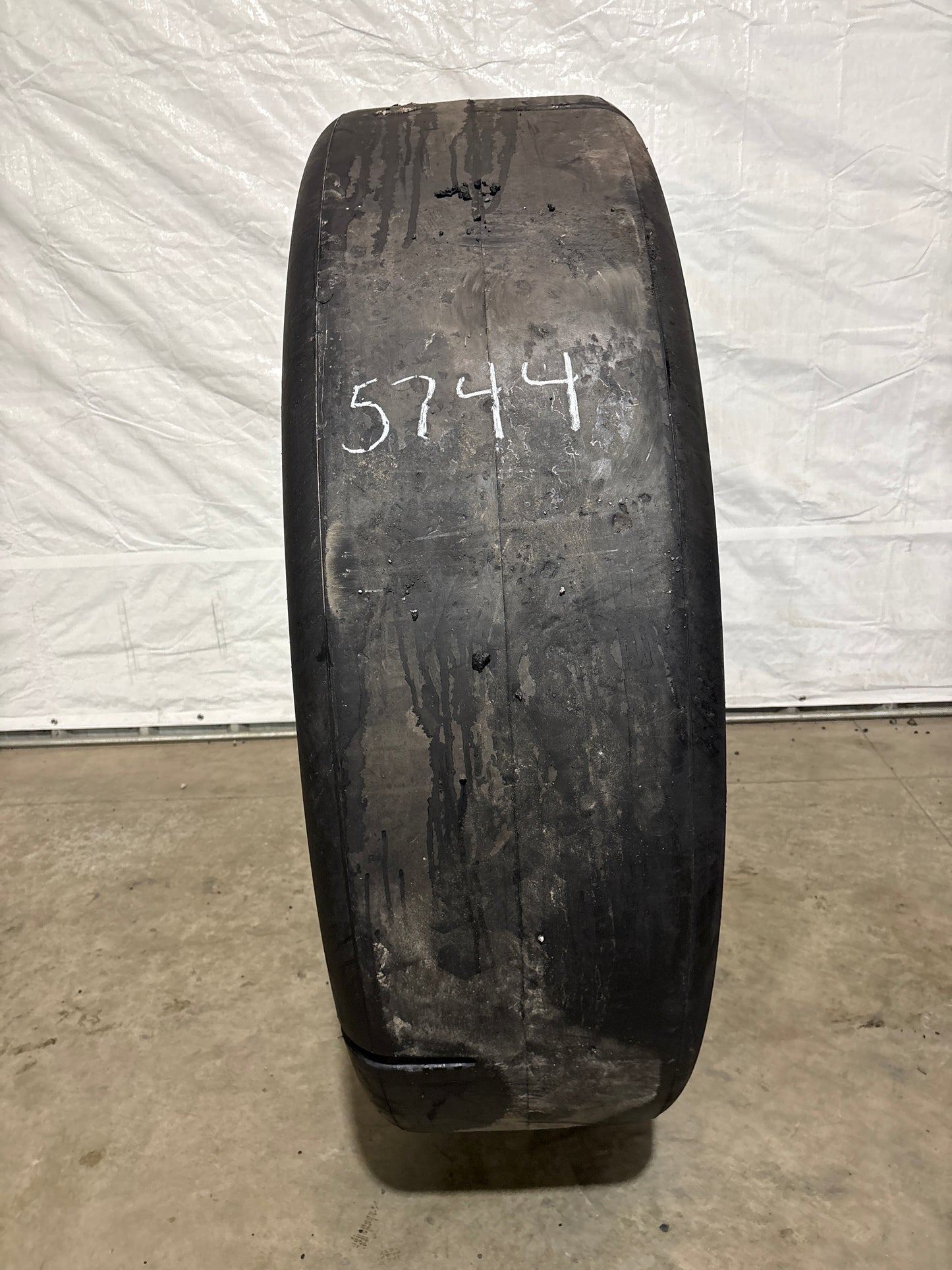 18.00-25 GOODYEAR SMO-5C L5S 6S LOADER TIRE #5744