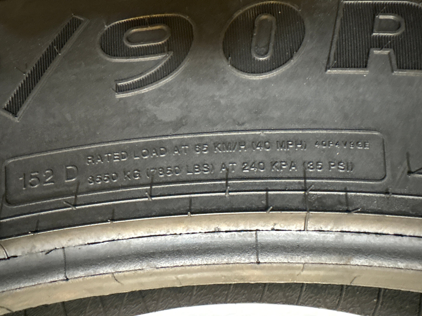 380/90R54 GOODYEAR OPTI TRAC #5854