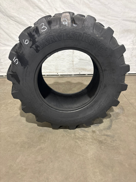16.9-24 HARVEST KING INDUSTRIAL REAR TRACTOR #5632