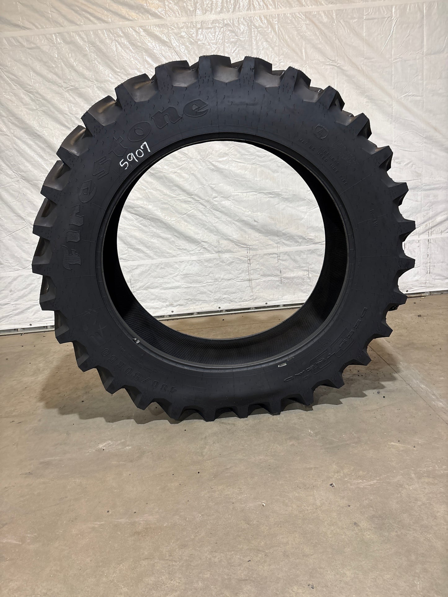 480/80R50 FIRESTONE RADIAL DEEP TREAD 23° #5907
