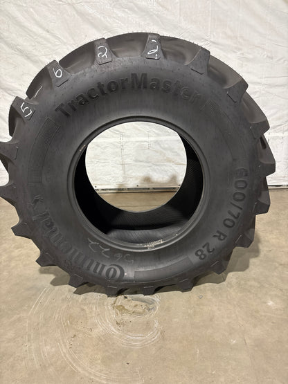 600/70R28 CONTINENTAL TRACTOR MASTER #5622