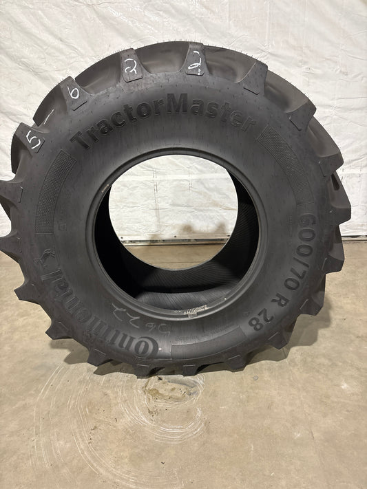 600/70R28 CONTINENTAL TRACTOR MASTER #5622