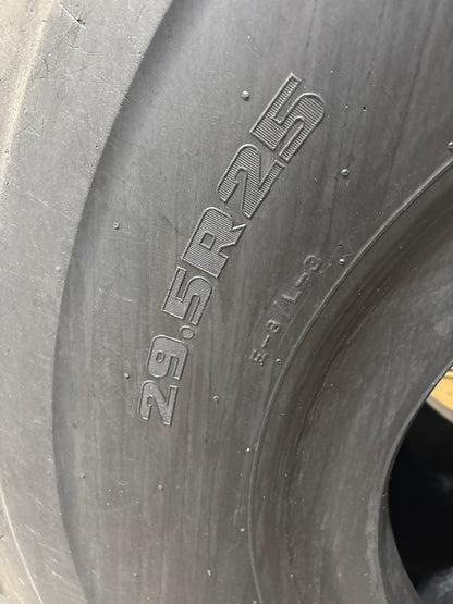 29.5R25 FIRESTONE VERSA BUILT ALL PURPOSE E-3/L-3 LOADER TIRE #5966