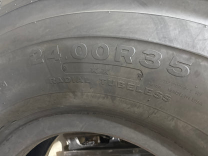 24.00R35 BRIDGESTONE V-STEEL ROCK QUARRY PREMIUM #5600