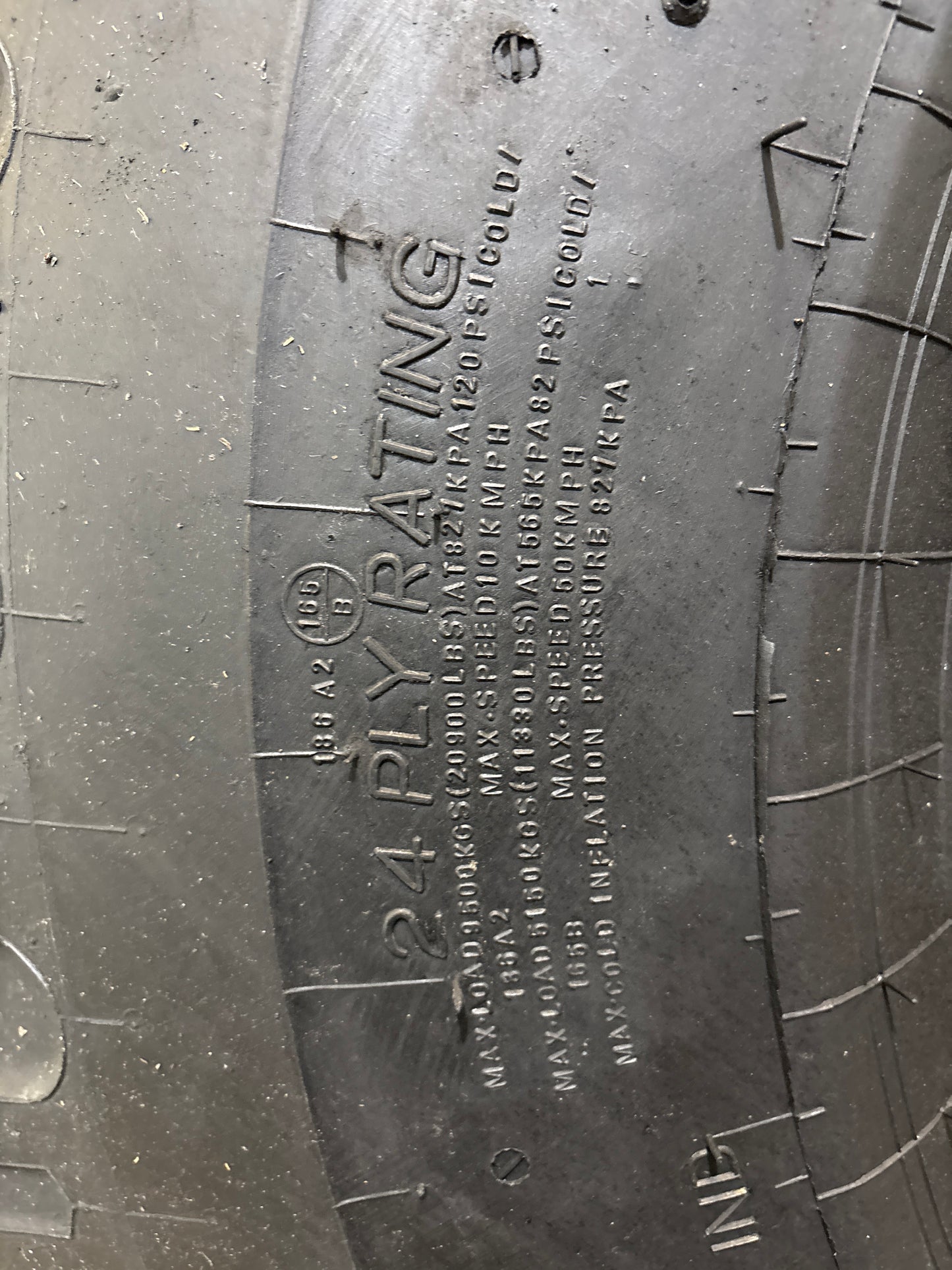 14.00-24 ASTRO ROCK LUG   24 PLY #8971