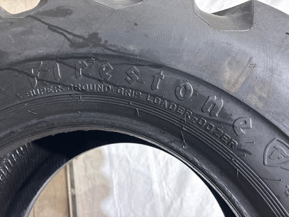 17.5-25 FIRESTONE SUPER GROUND GRIP LD L-2 12 PLY LOADER/DOZER TIRE #5751